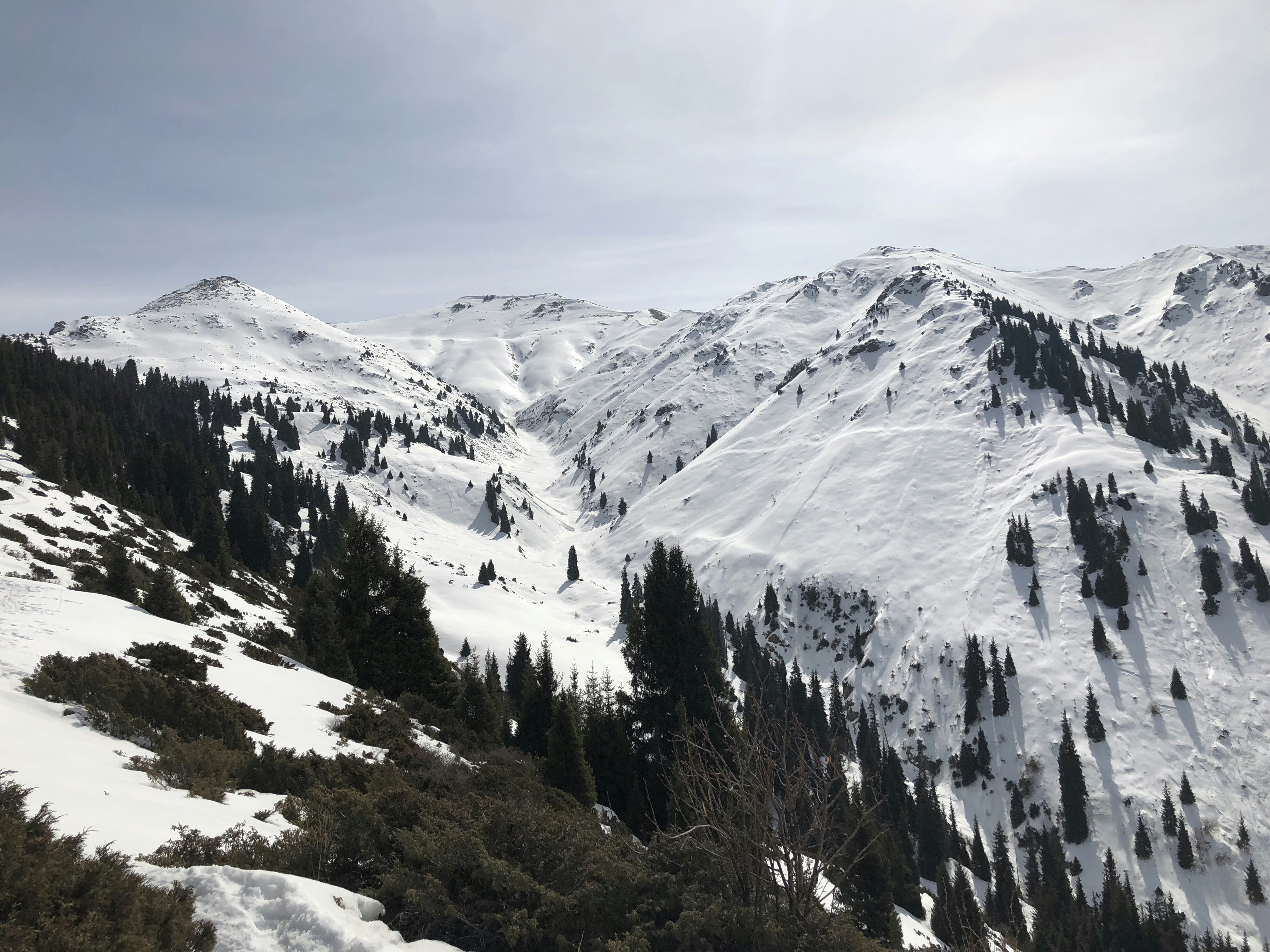 On the way to Furmanov peak